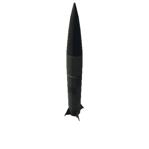 A3 Rocket Upper Section Militaristic